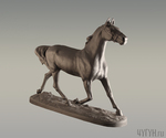 Скульптура "Конь бегущий" +